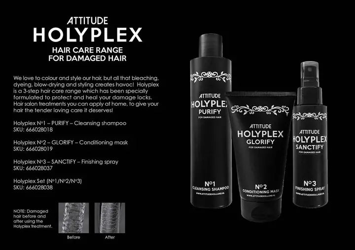 Holyplex Hair Care Set - Vegan, Cruelty-Free