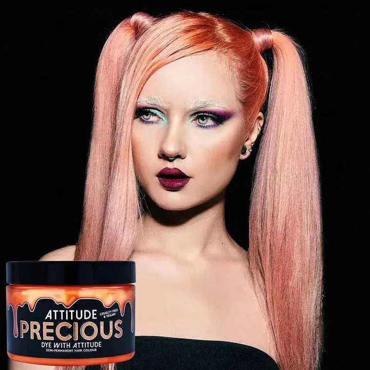 Precious Pastel Peach Hair Dye - Vegan, Cruelty-Free