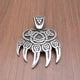 Vintage Celtics Knot Viking Silver Color Stainless Steel Bear Claw Pendant Necklace Nordic Amulet Jewellery