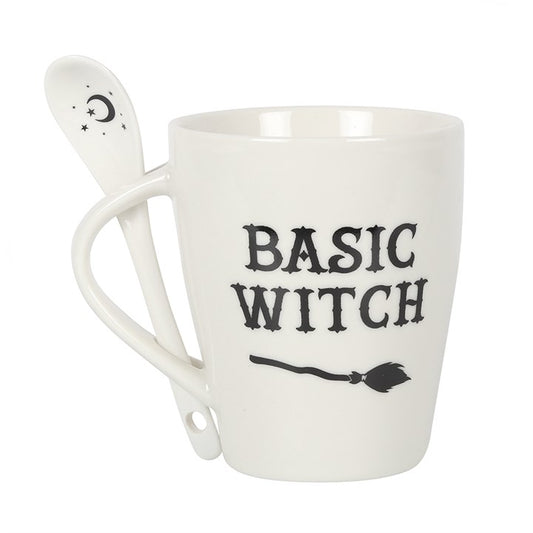 Basic Witch Mug and Spoon Set