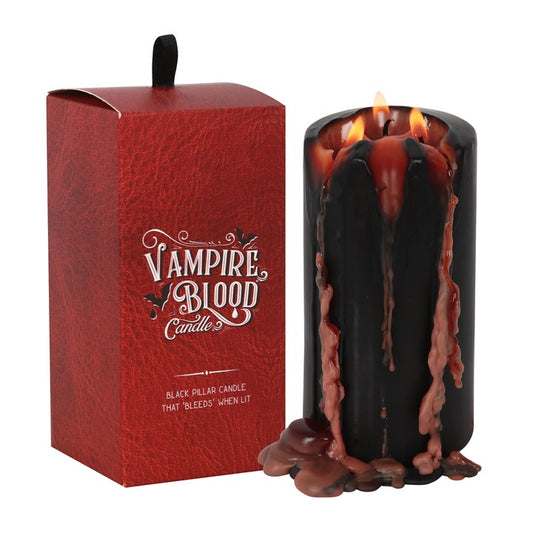 Large Vampire Blood Pillar Candle