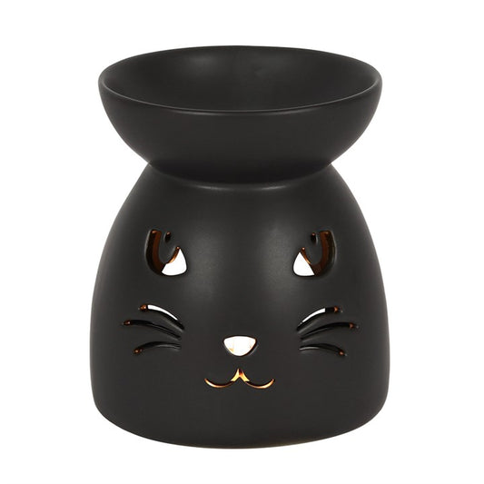 Black Cat Cut Out Oil Burner