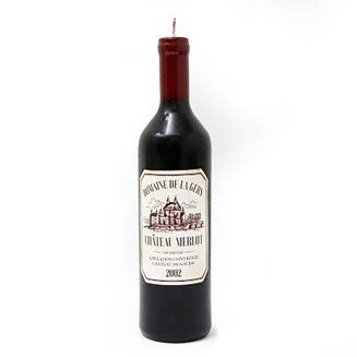 Wine Bottle Shaped Candle