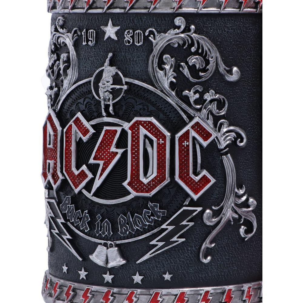 ACDC Back in Black Tankard 16cm