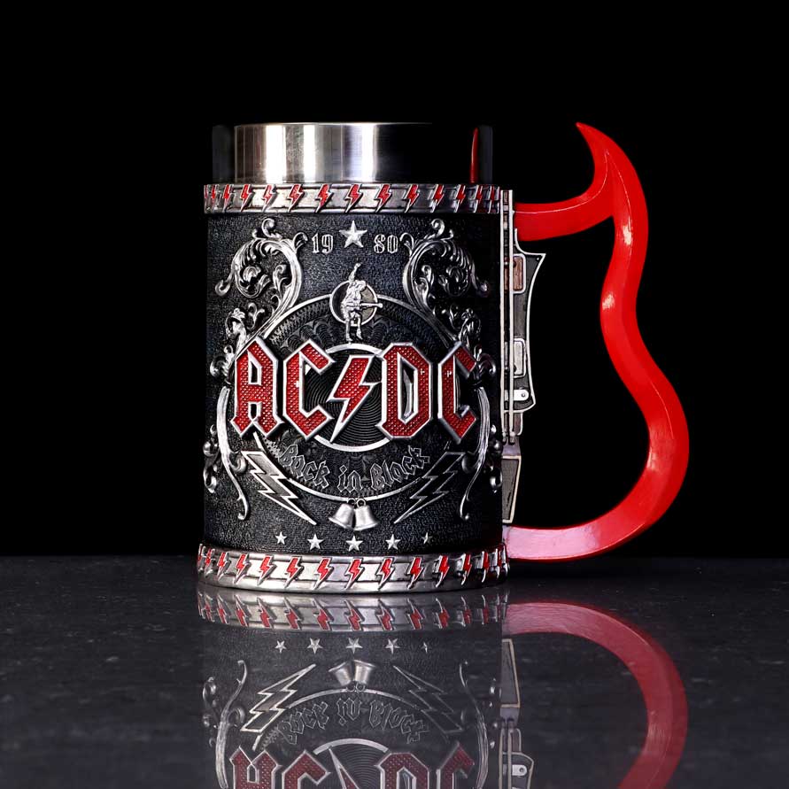 ACDC Back in Black Tankard 16cm