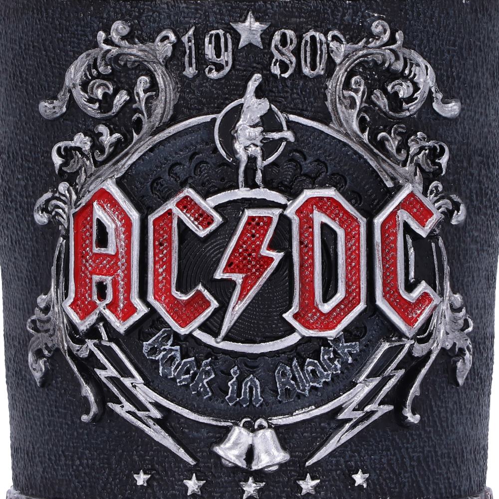 ACDC Back in Black Shot Glass 8.5cm