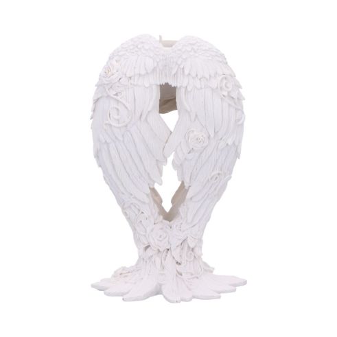 Angel Wings Tea Light Holder 17cm