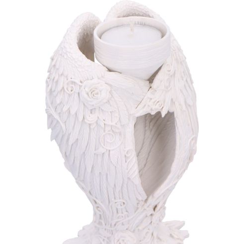 Angel Wings Tea Light Holder 17cm