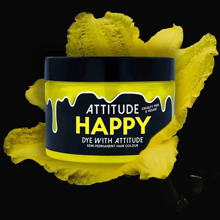 Happy Uv Yellow Hair Dye - Vegan, Cruelty-Free