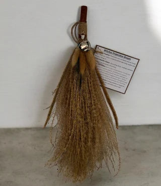 Witch's Broom, Floral Broom, Protection Broom, Alter Charm, Wall Hanging, Witch Broom, Wicca Broom, Pagan Broom