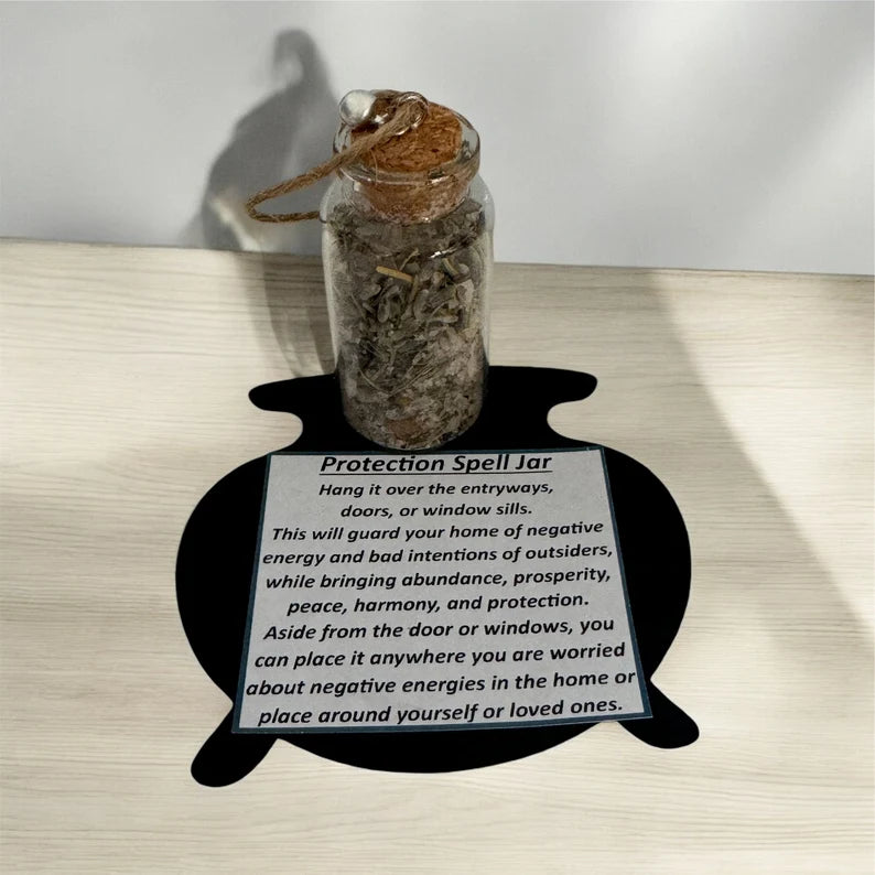 Protection Spell, Protection Jar, Witch Spells, Protection Charm, Witchcraft, Wicca, Pagan