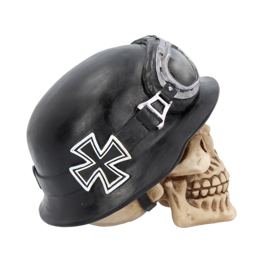 Iron Cross Skull 15.5cm