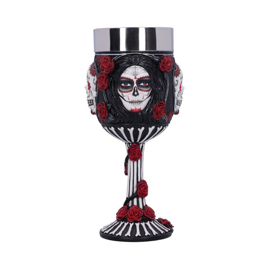 Sugar Skull Goblet 19.5cm (JR)