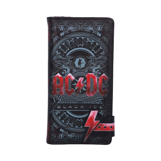 ACDC Black Ice Embossed Purse 18.5cm