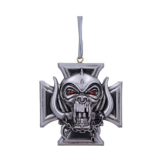 Motorhead Warpig Cross Hanging Ornament 6cm