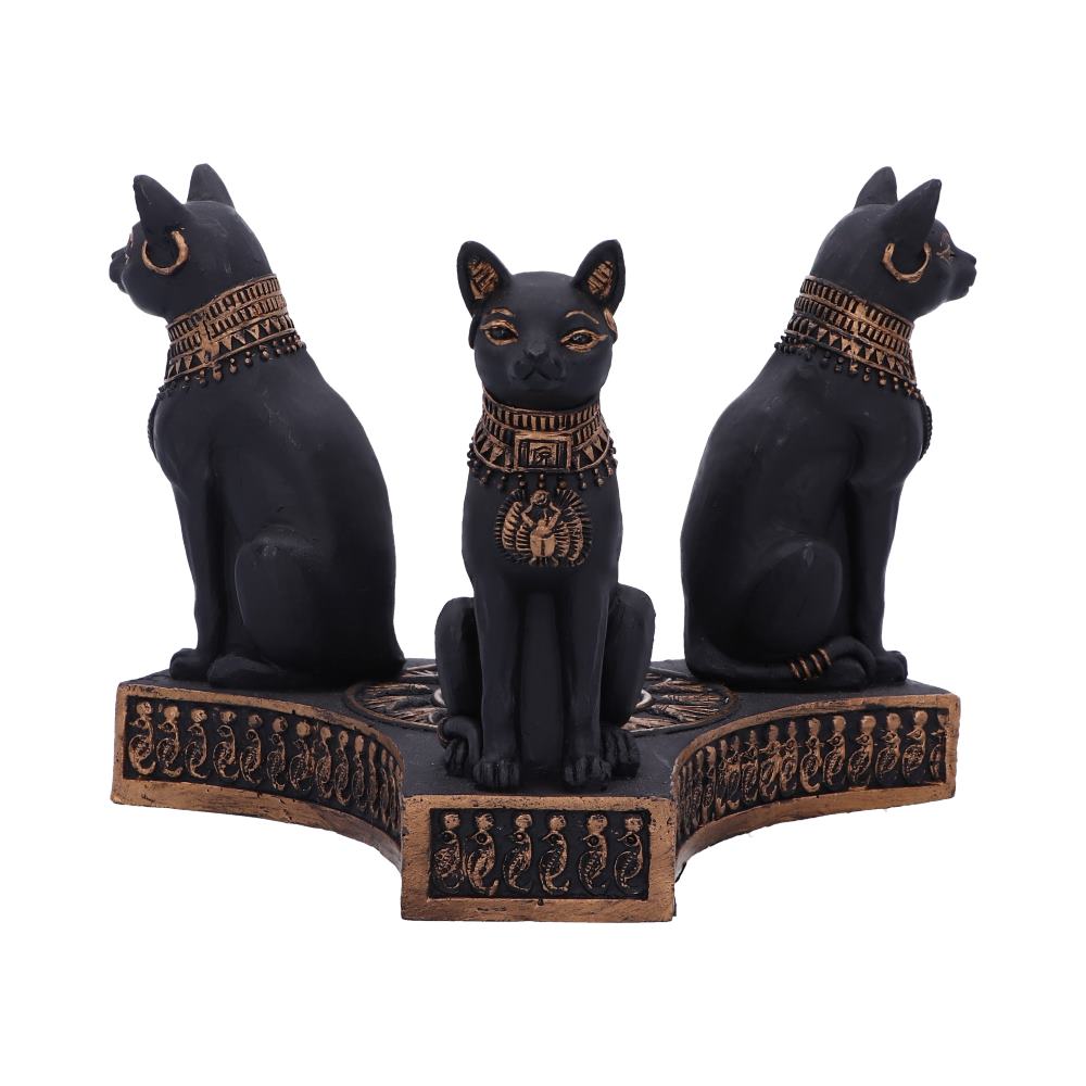 Bastet's Honour Crystal Ball Holder 12.7cm