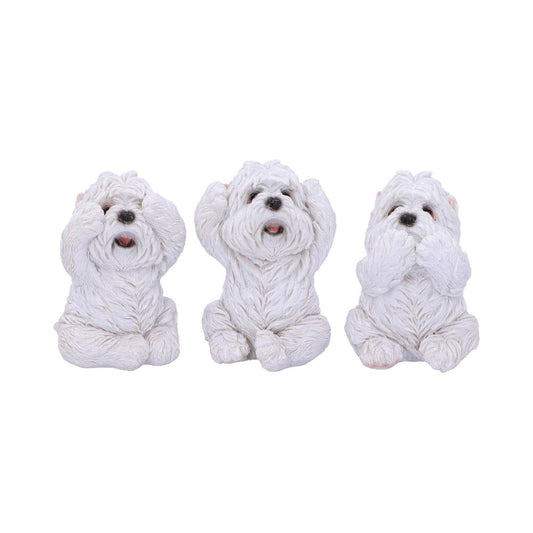 Three Wise Westies 8cm